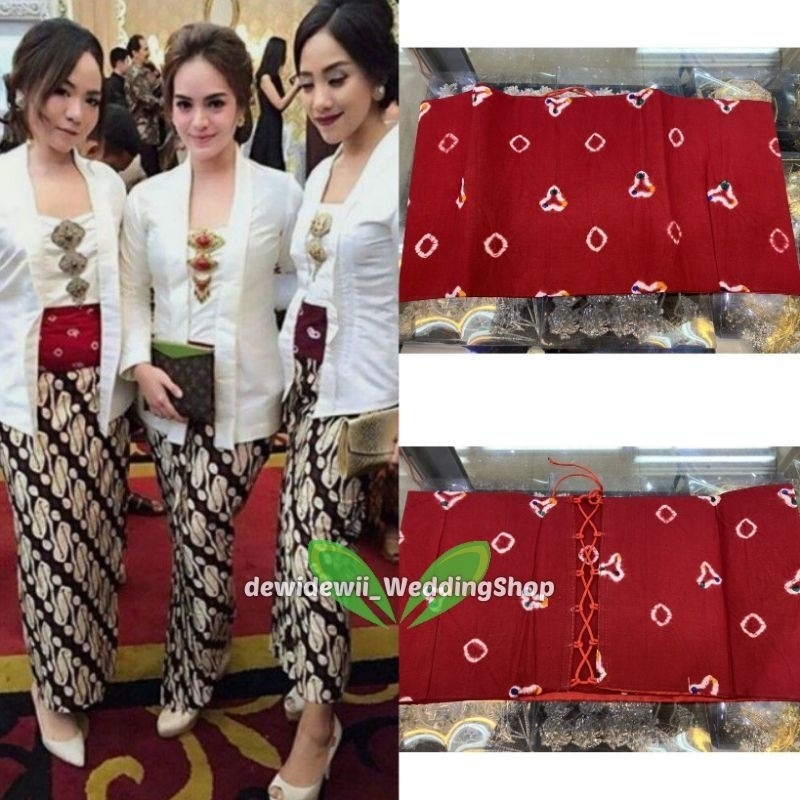 Angkin Instan Motif Jumputan || Warna Lengkap