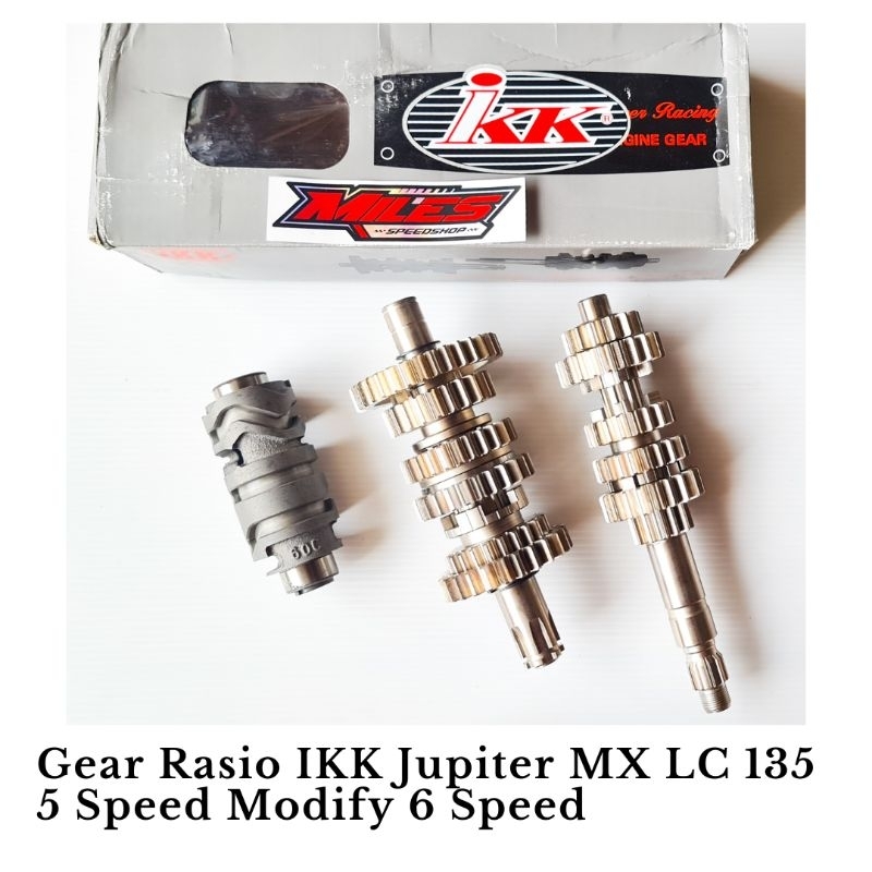 Gir Gear Rasio IKK Jupiter MX Modify 6 Speed