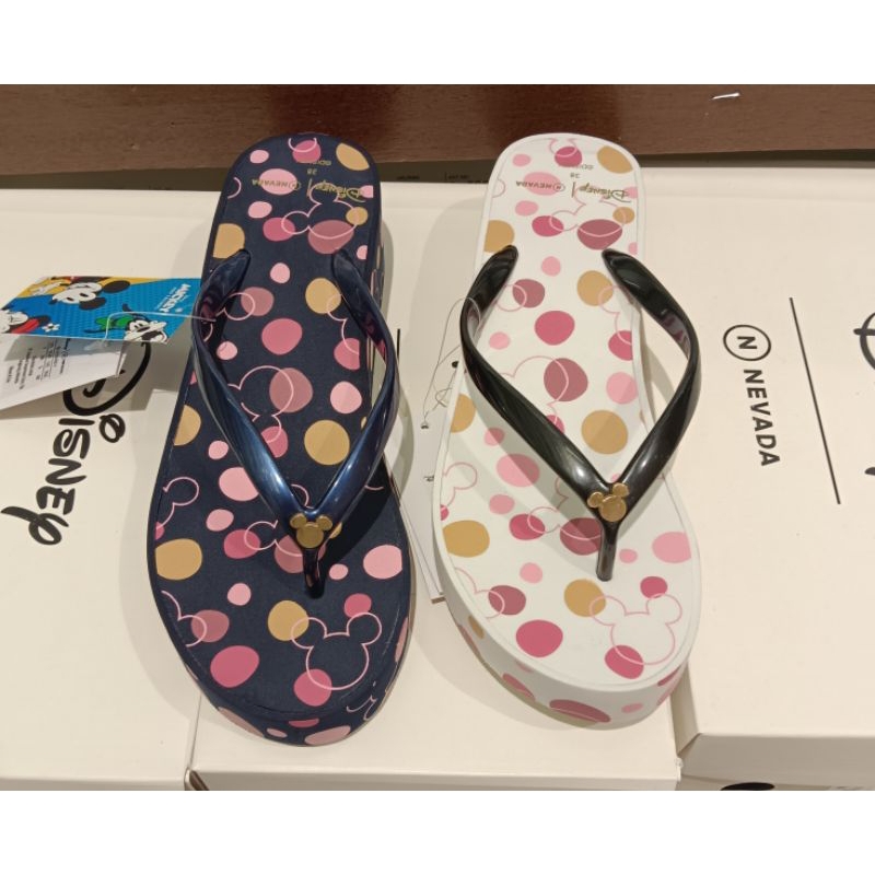 Disney x nevada sandal jepit wanita branded Matahari