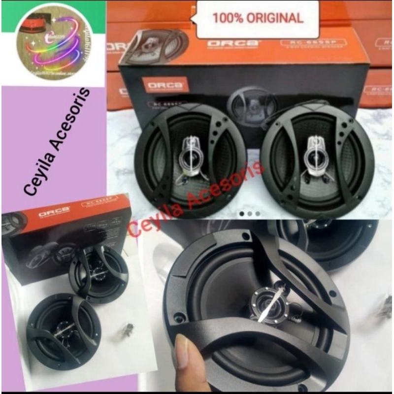 Speaker ORCA (6"inch)Rc-686Sp Coaxial mobil Wuling Cortezz