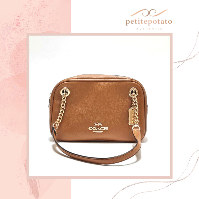 TAS BRANDED WANITA COACH CAMMIE CHAIN SHOULDER