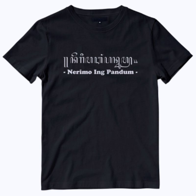 KAOS KATA" JAWA NRIMO ING PANDUM