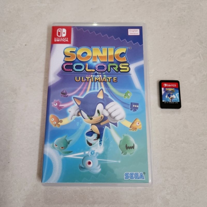 Sonic Colors Ultimate Nintendo Switch Color Colour Colours Preloved