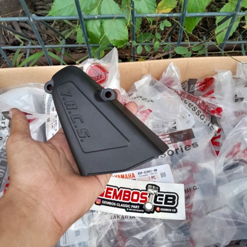 Air scoop byson 45P original yamaha cover yrcs air pendingin mesin cover origonal yamaha byson 45P