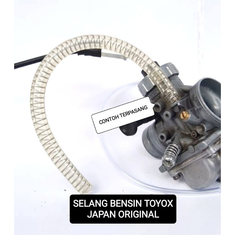 [COD] SELANG BENSIN TOYOX TRANSPARAN LAPIS KAWAT SELANG BENSIN TOYOX JAPAN ORIGINAL SELANG BENSIN RA