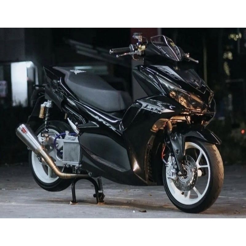 STRIPING TRANSPARAN AEROX NEW CONNECTED CUSTOM NVX SPECIAL MALAYSIA