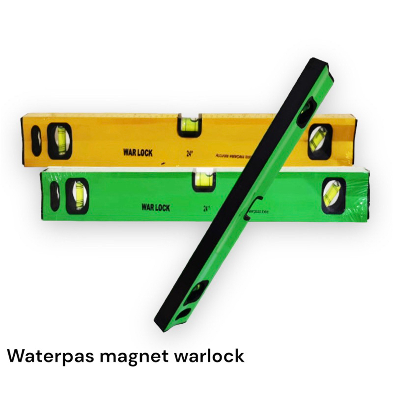 Waterpas magnet alumunium 18inch 24inch Warlock