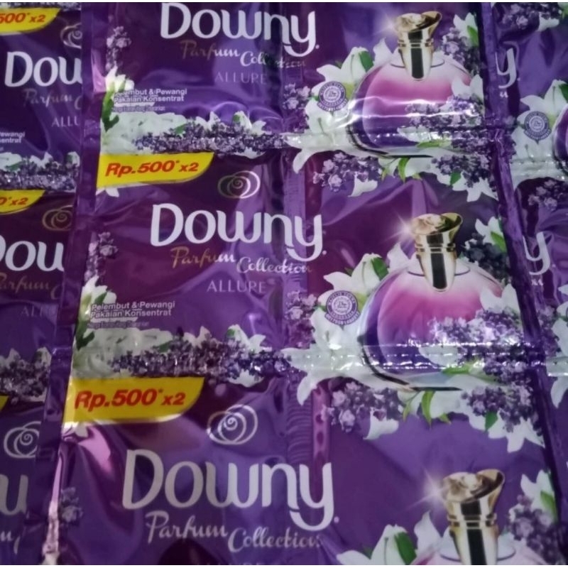 Downy Pelembut dan pewangi Allure sachet  isi 24 pcs