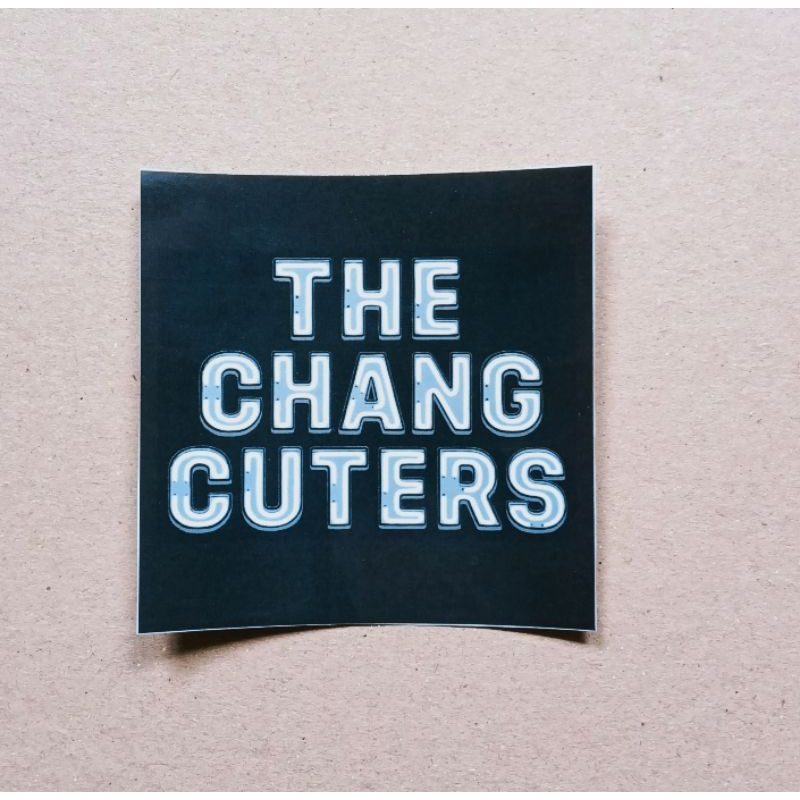 STICKER THE CHANGCUTERS LOGO NEON