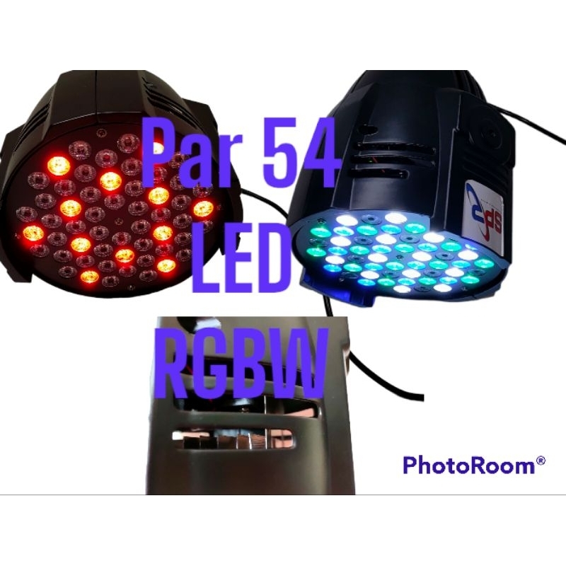 Lampu Par 54 LED SPR warna RGBW