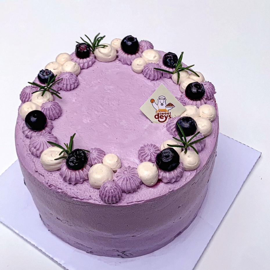 

Blueberry Cheese Yoghurt Cake [17cm inch] - by Sweet Deys