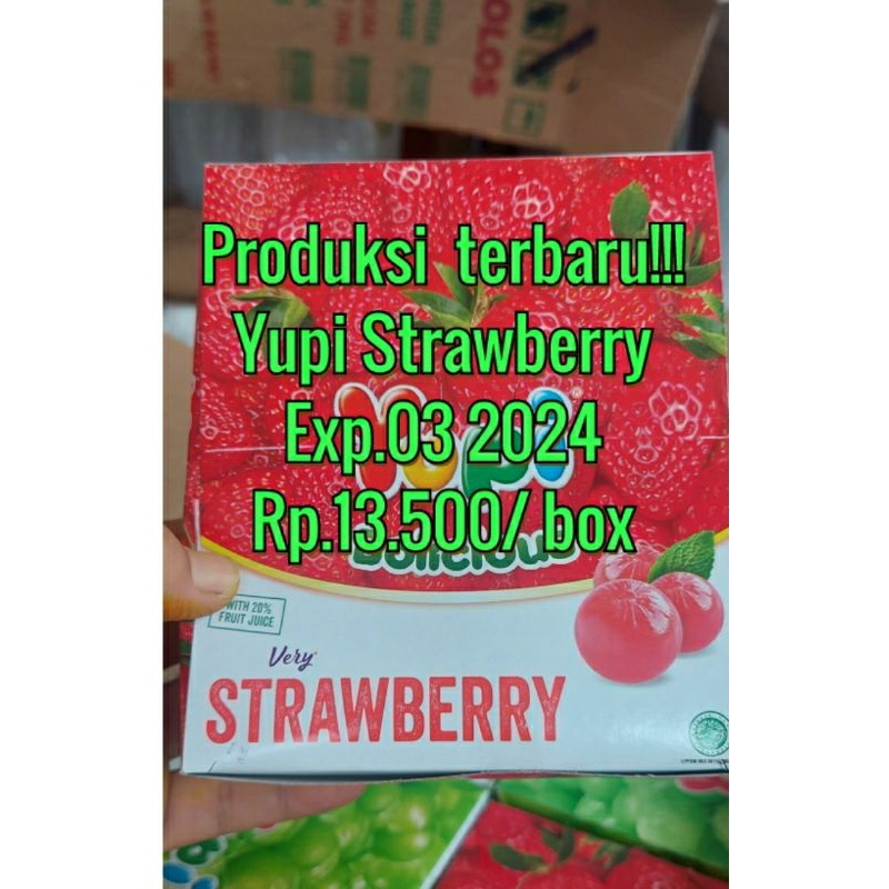 

Yupi Bolicious Strawberry