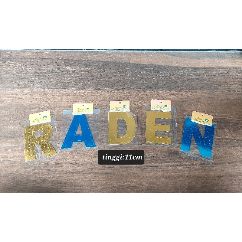 

KARTON CARDBOARD HURUF ALPHABETH 11CM