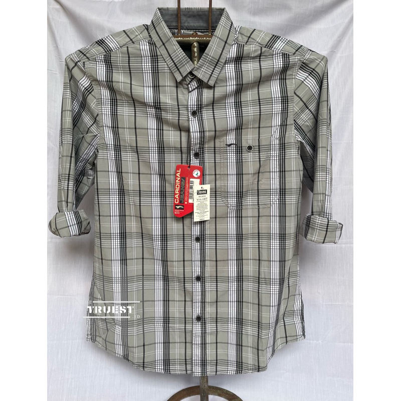 Kemeja Kasual Cardinal Pria//Kemeja Casual Pria Cardinal