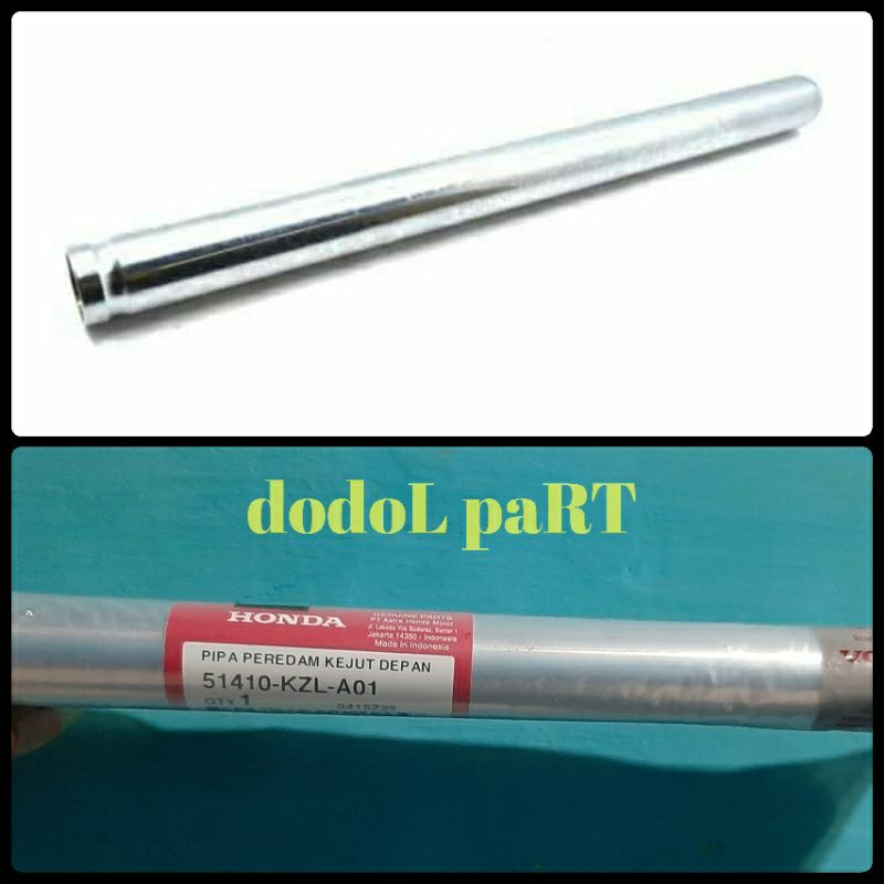 As Linggisan Pipa Shok Shoke Sekok Depan Beat Scoopy Vario 125 150 Fi 51410-KZL-A01 ORI AHM HONDA