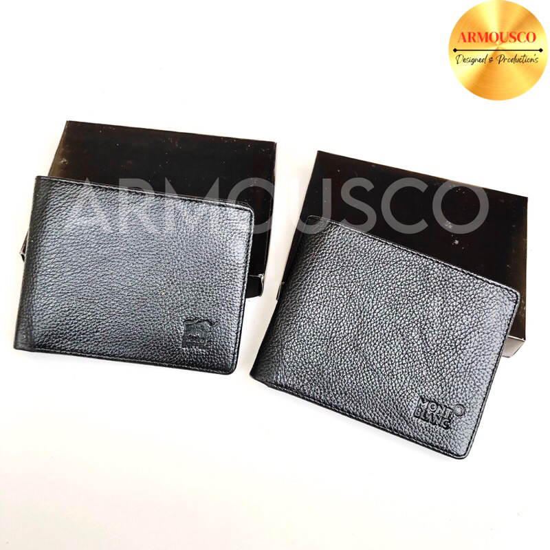 DOMPET PRIA KULIT ASLI CORAK JERUK TERLARIS