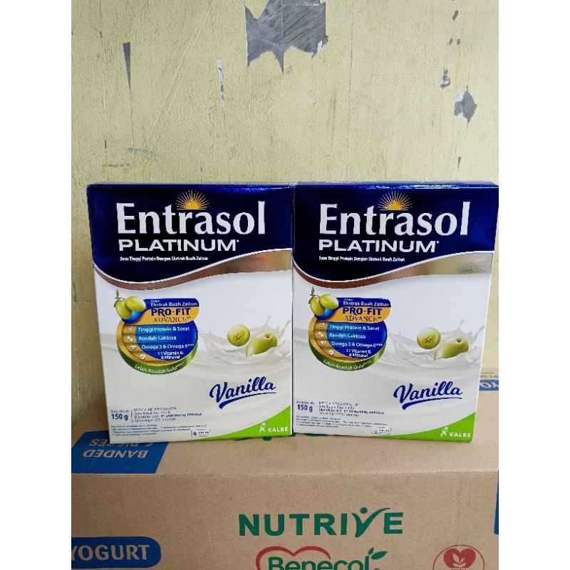 Entrasol platinum 400 gr free 1 pc entrasol quickstart