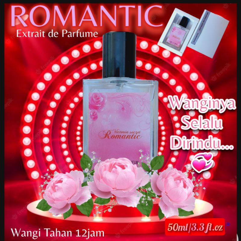 PARFUM WANITA TAHAN LAMA EXTRAIT PARFUM ROMANTIC 35ML DAN 50ML