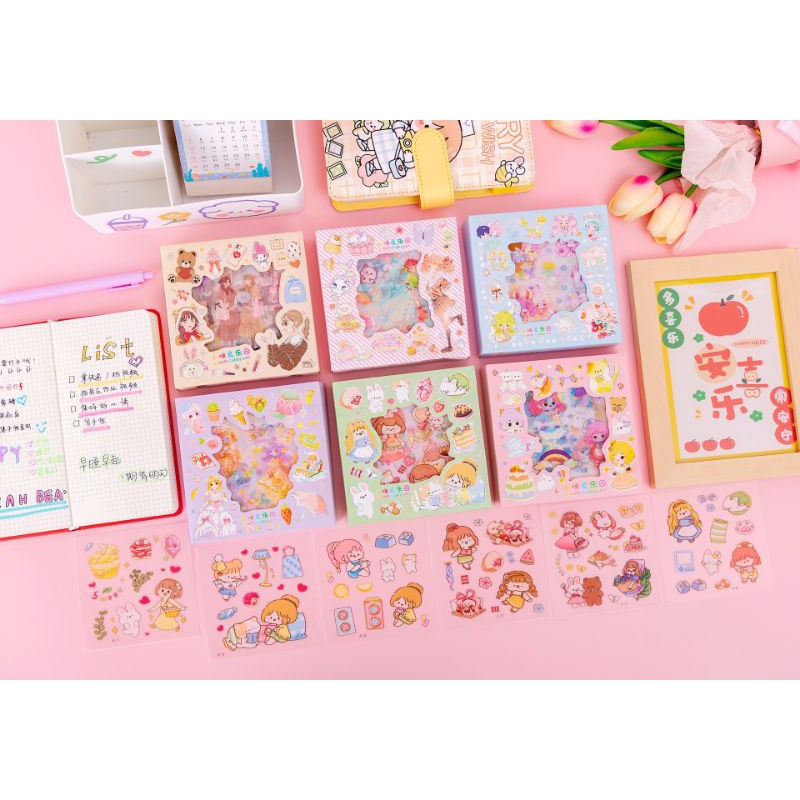 

COD Sticker Cute Super Glitter Random