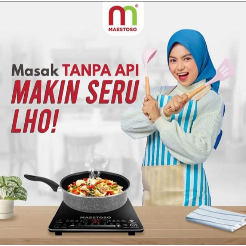 Kompor Listrik Maestoso (Low Watt)