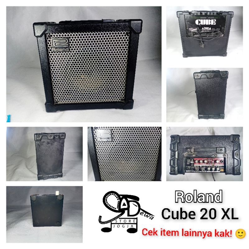 ROLAND CUBE 20XL AMPLIFIER GUITAR AMPLI GITAR 20 XL COMBO