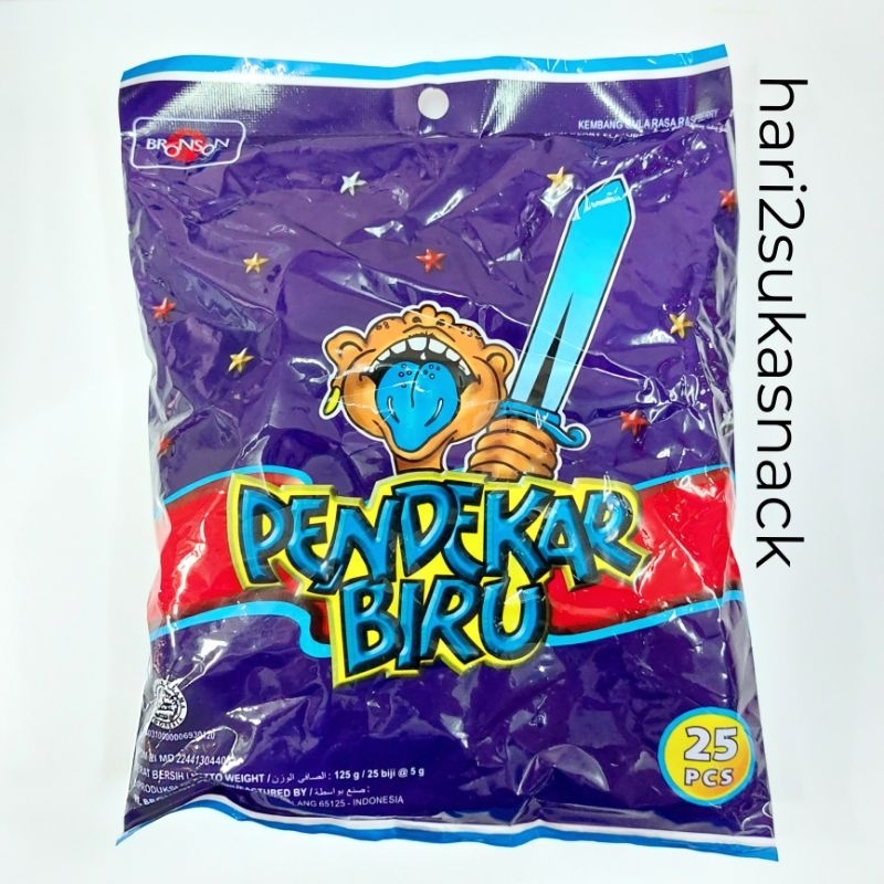 

Permen Pendekar Biru Rasa Raspberry Lollipop Pendekar Biru