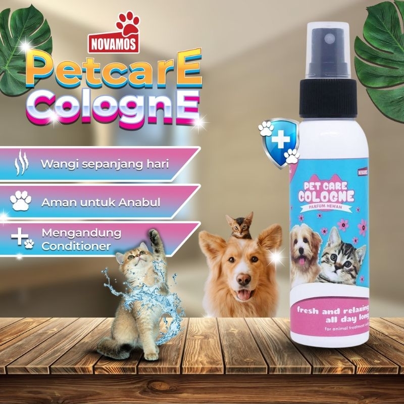 NOVAMOS PET CARE COLOGNE PARFUM HEWAN PELIHARAAN - 100ML