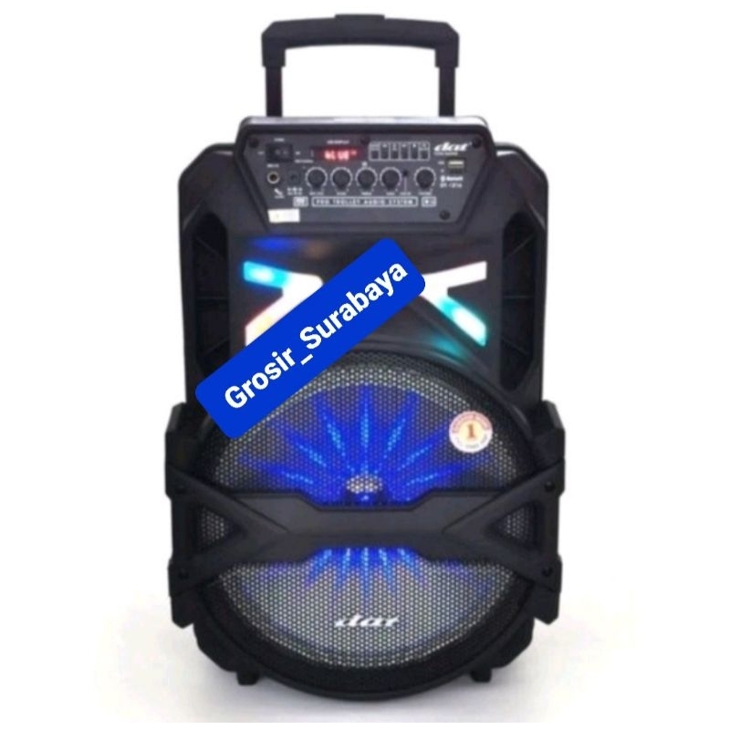 SPEAKER TROLLEY DAT DT 1216, SPEAKER PORTABLE DAT 1216