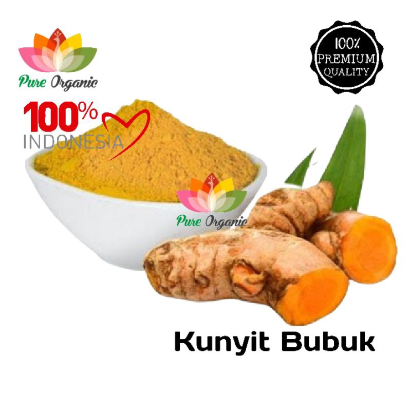 

Bubuk Kunyit Premium 100gr - Bubuk Kunir
