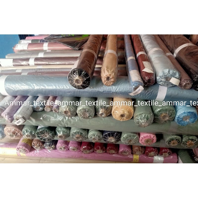 New kain UNIQLO SILK/ARMANI silk .puring, gamis, kombinasi, ecer harga per 0,5 meter, kain meteran, kain murah