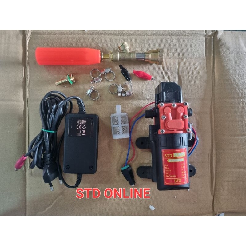 Paket Steam cuci Ac 180 psi (Tanpa selang) steam cuci mobil motor Ac