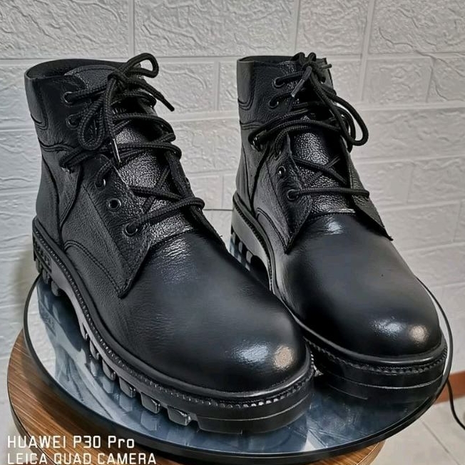 Sepatu Safety Kulit Pria King Ramses 803 ( Produksi Sendiri )