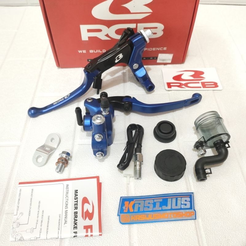 master rem rcb s1 satu set kanan kiri rcb s1 warna biru pnp semua motor