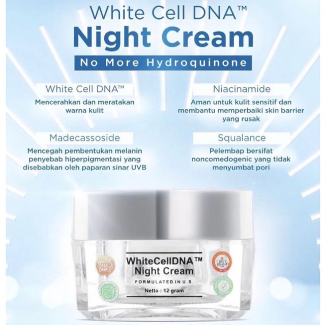 MS GLOW NIGHT CREAM [KRIM MALAM]