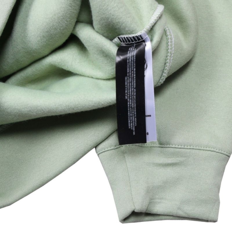 BASTERCOLD ORIGINAL JAKET HOODIE MONO FLOCKING SAGE FULLTAG