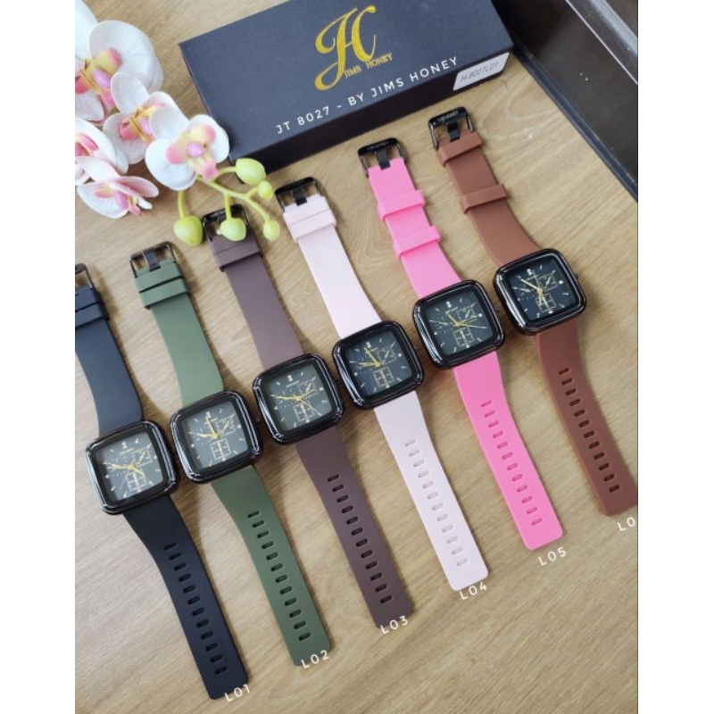 JIMS HONEY JT 8027 JAM TANGAN UNISEX