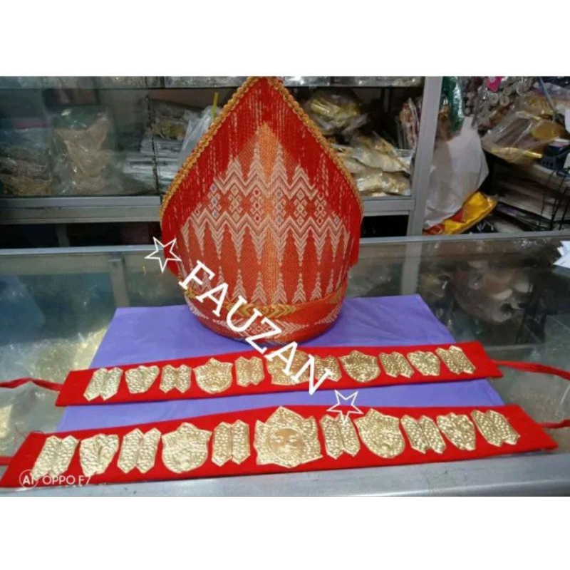 SORTALI BATAK DEWASA // IKAT KEPALA SORTALI BATAK // AKSESORIS KEPALA ADAT BATAK