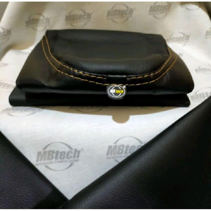 Sarung jok motor supra 125 karbo kulit mb tach