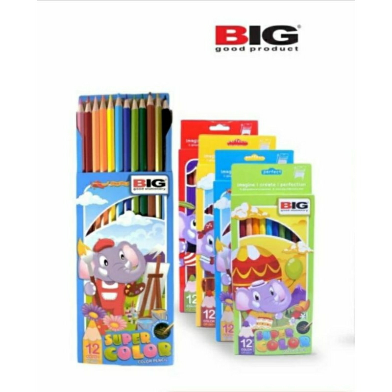 

Pensil Warna BIG 12 Warna Panjang CP 5001