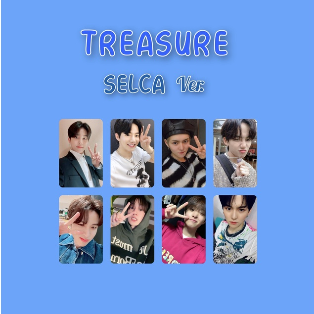 PC PHOTOCARD TREASURE YOSHI JIHOON HARUTO HYUNSUK SELCA VER UNOFF