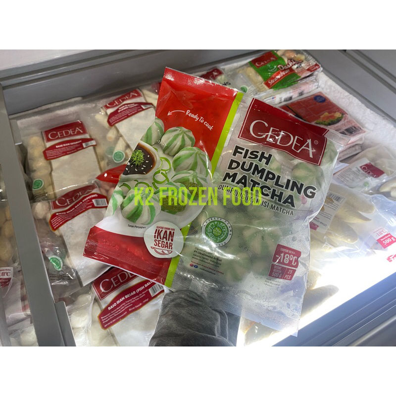 

fish dumbpling matcha 500g