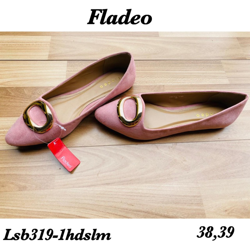 flatshoes bulat emas pink (lsb319-1hdslm)