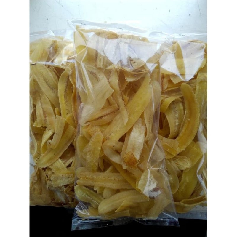 

keripik pisang asin gurih 200g/snack/makananringan/cemilan