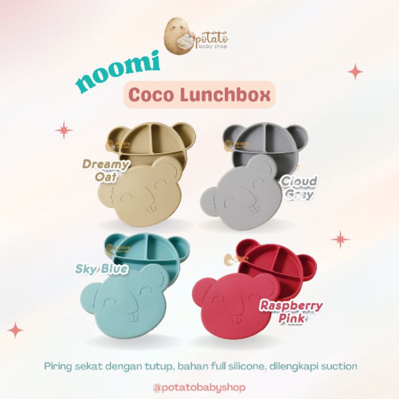 Noomi Coco Lunchbox - Peralatan Makan Anak