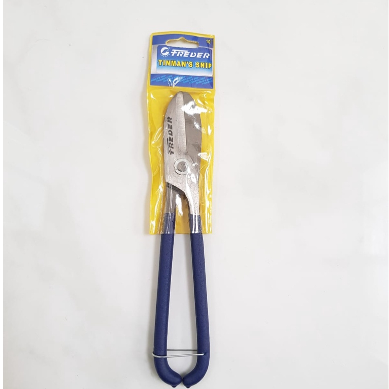 

Gunting Seng FREDER 8 in 10 in 12 in Gagang Karet JERMAN STYLE 8" 10" 12" panjang 20 25 30 cm - Gunting Baja Ringan Gunting Besi Plat - German Style Tinman's Snip FDR