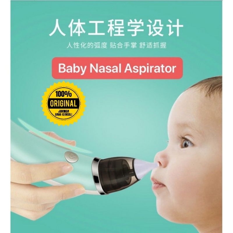 Alat Penyedot Ingus Elektrik Bayi Baby Nasal Aspirator Nose Cleaner