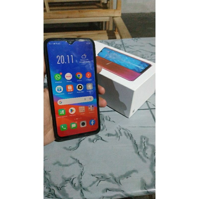 Handphone Oppo F9 Pro 6/128 Bekas/Second