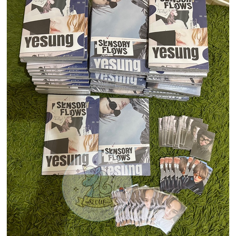 [READY STOCK] (WAJIB BACA deskripsi sebelum co) YESUNG 1st Full Album “Sensory Flows” + Photocard Be