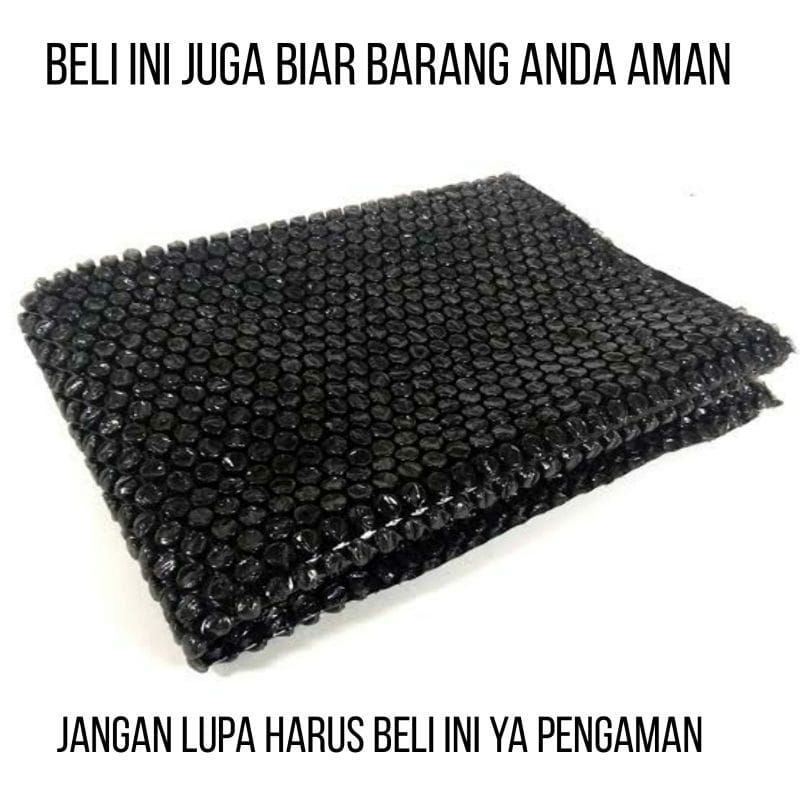 

Bubble Wrap atau disebut juga Plastik Gelembung, digunakan untuk melindungi barang mudah peyok