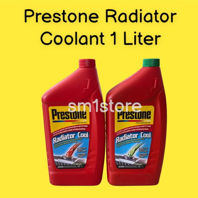 Prestone Coolant Radiator Hijau Merah 1 Liter